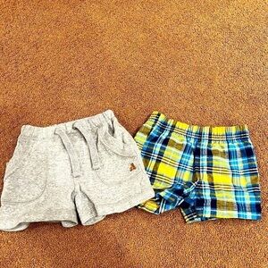 Bundle of Two Pairs of Boys Shorts Size 3-6 Months